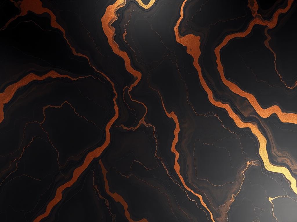 Copper Vein epoxy floor color