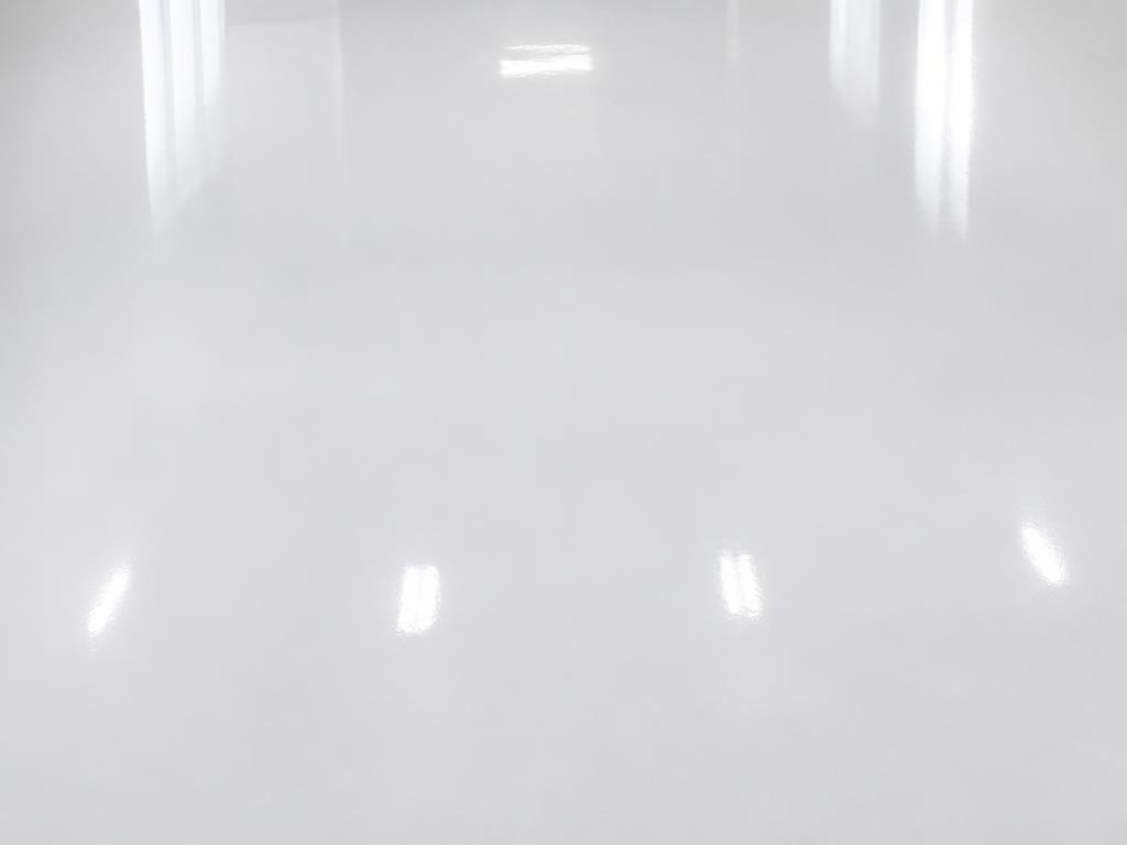 Safety White epoxy floor color