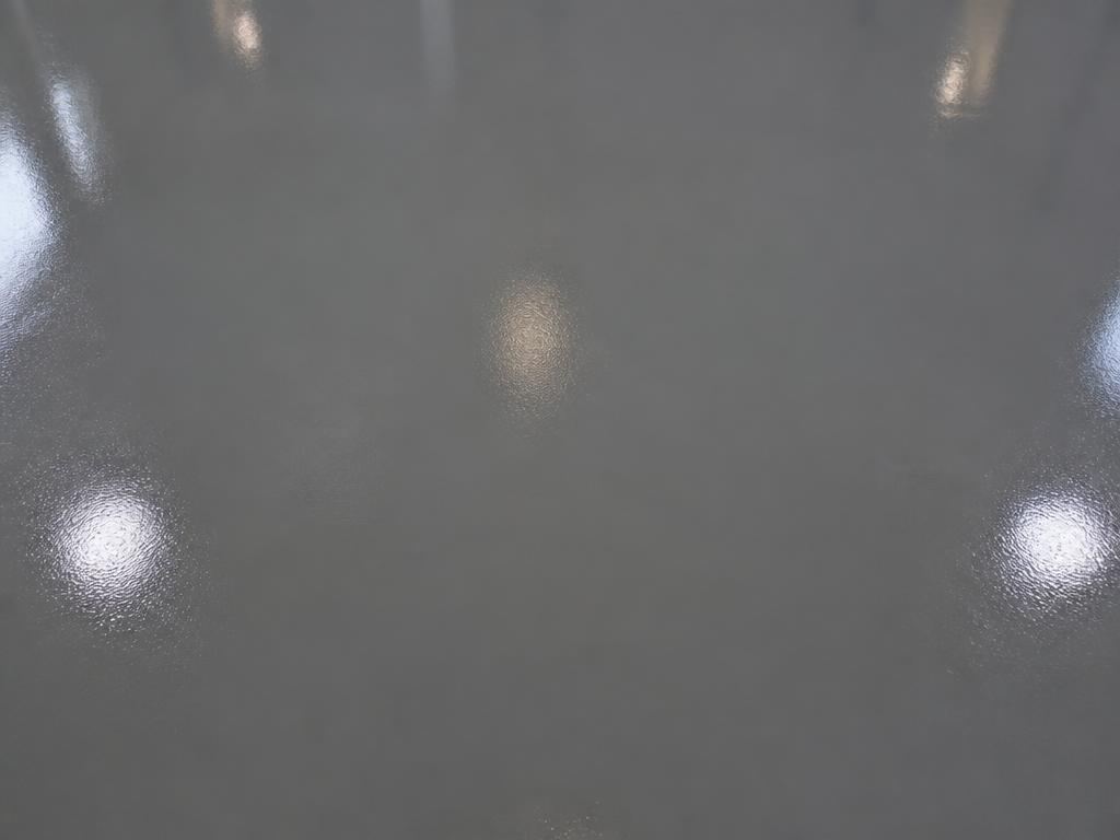 Charcoal epoxy floor color
